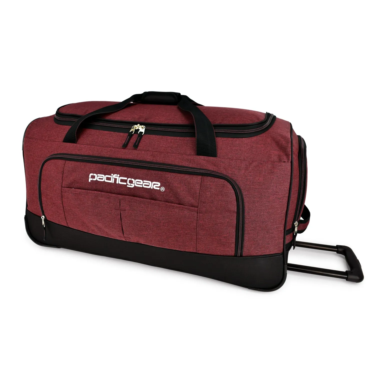 Spirit Keystone 30-Inch Wheeled Duffel - Burgundy 2 Wheels