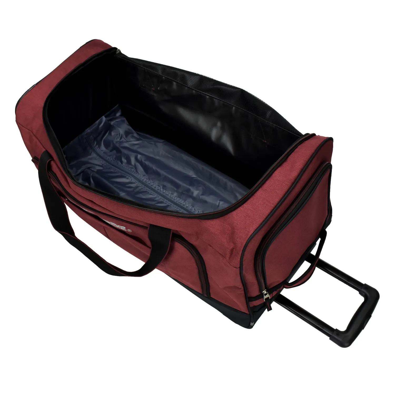 Spirit Keystone 30-Inch Wheeled Duffel - Burgundy 2 Wheels
