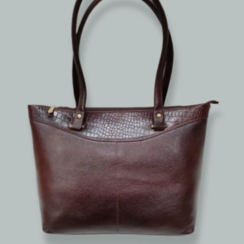 Starco Genuine Leather Women's Tote Bag -8