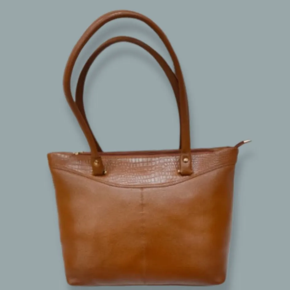 Starco Genuine Leather Women's Tote Bag -8
