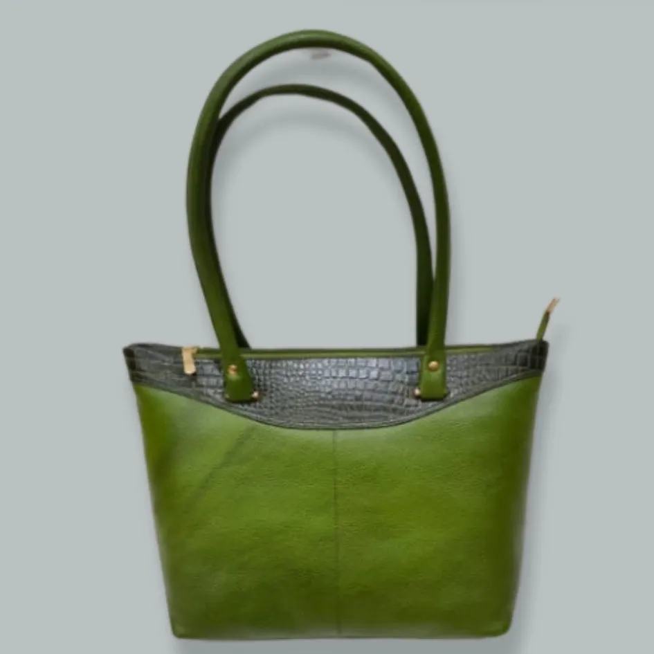 Starco Genuine Leather Women's Tote Bag -8