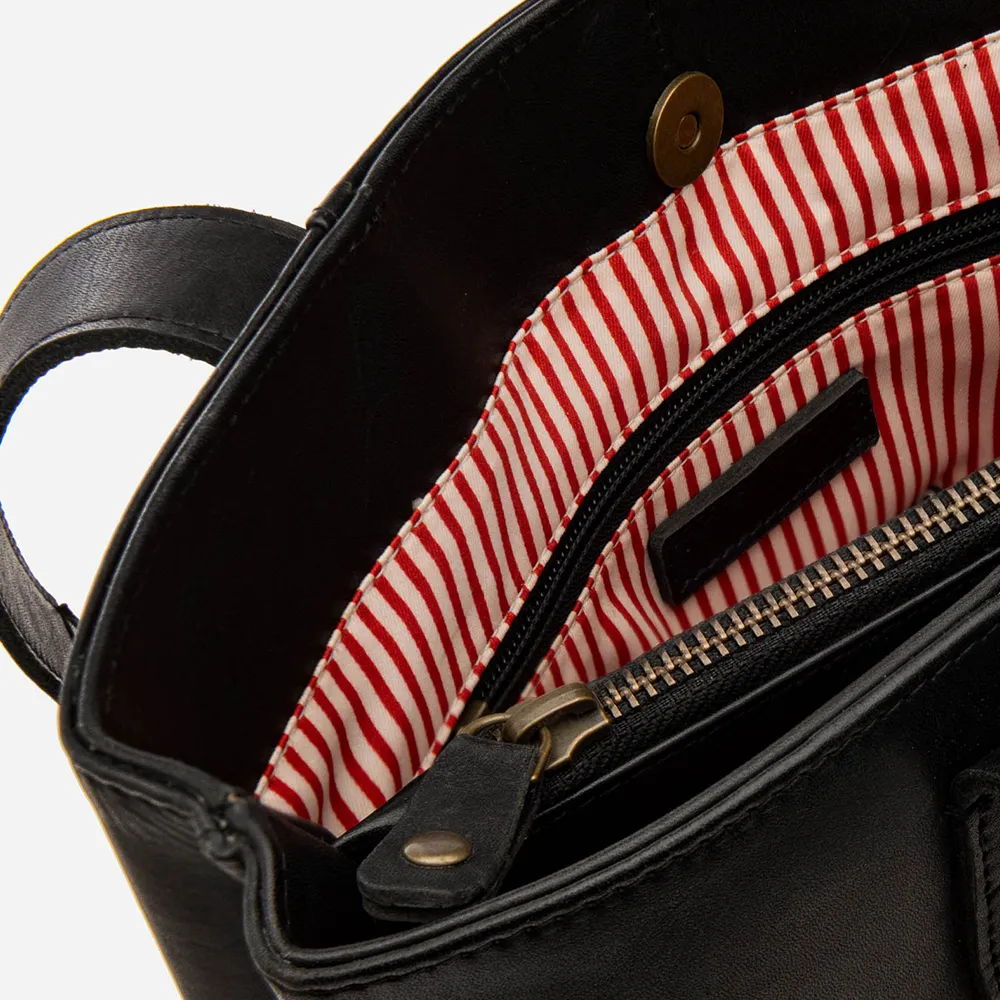 Stitch & Hide Handbag Isabelle Black