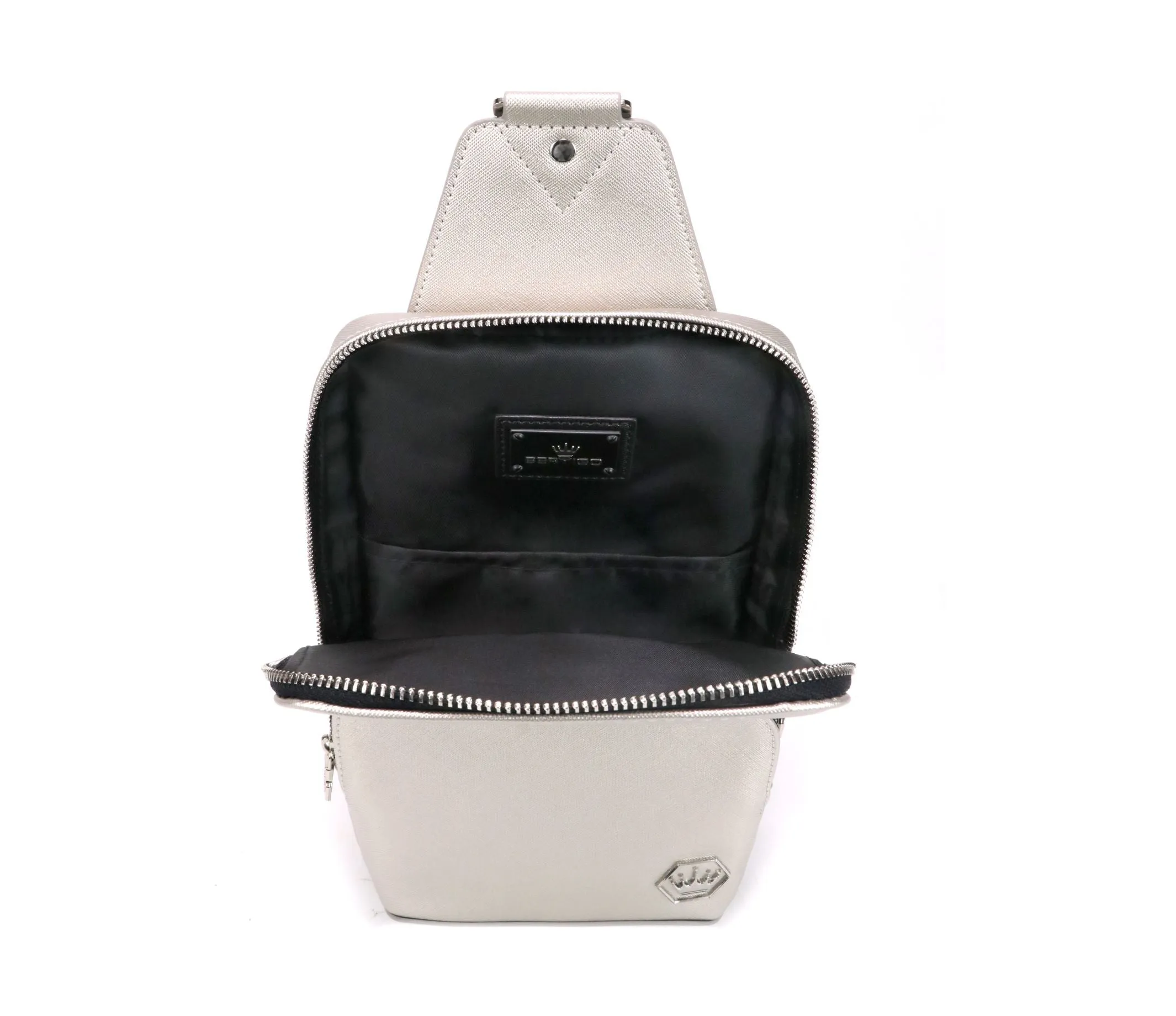 STORM SILVER CROSSBODY SLING BAG