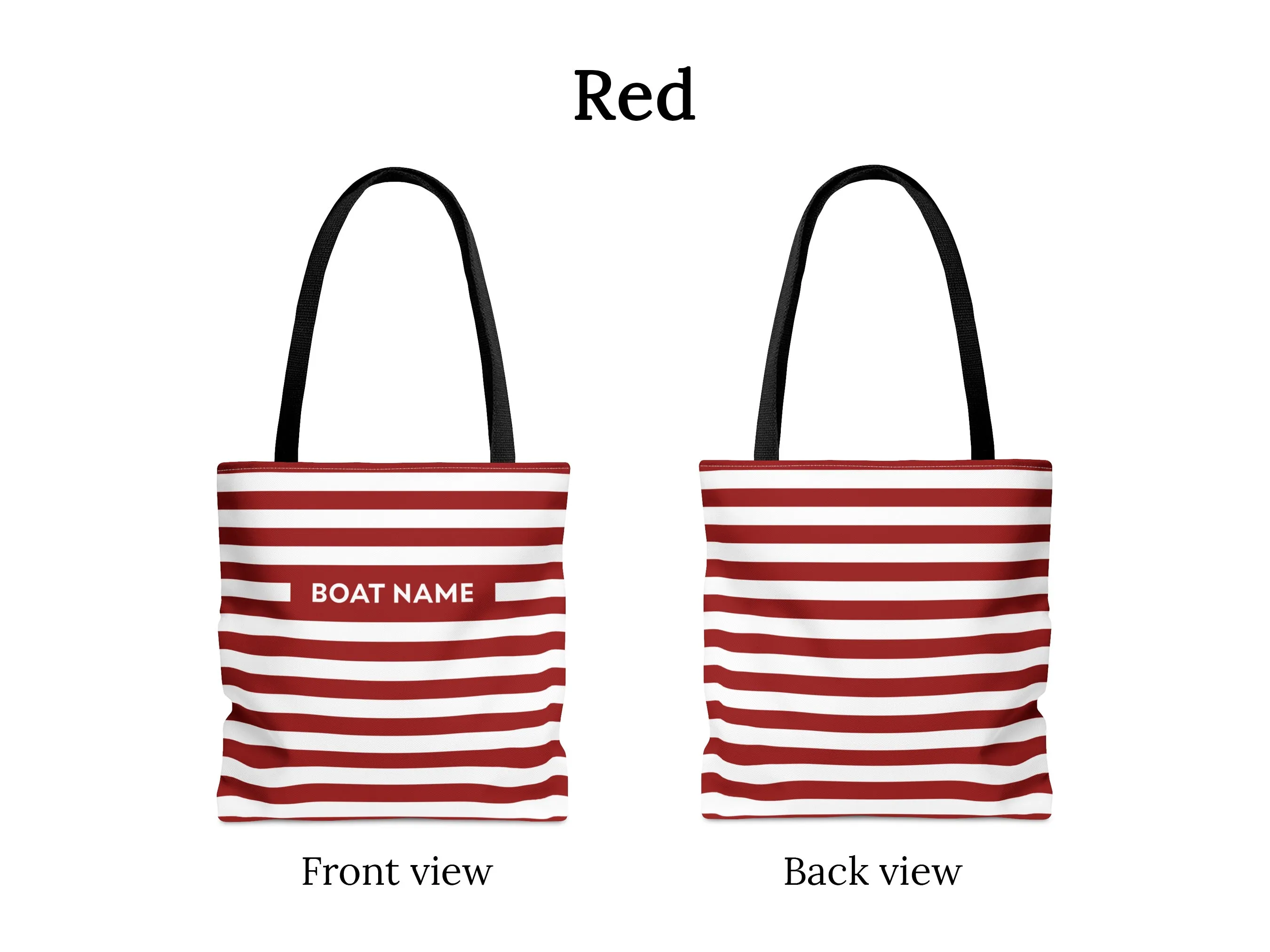 Striped Nautical Tote Bag | Upwind Design