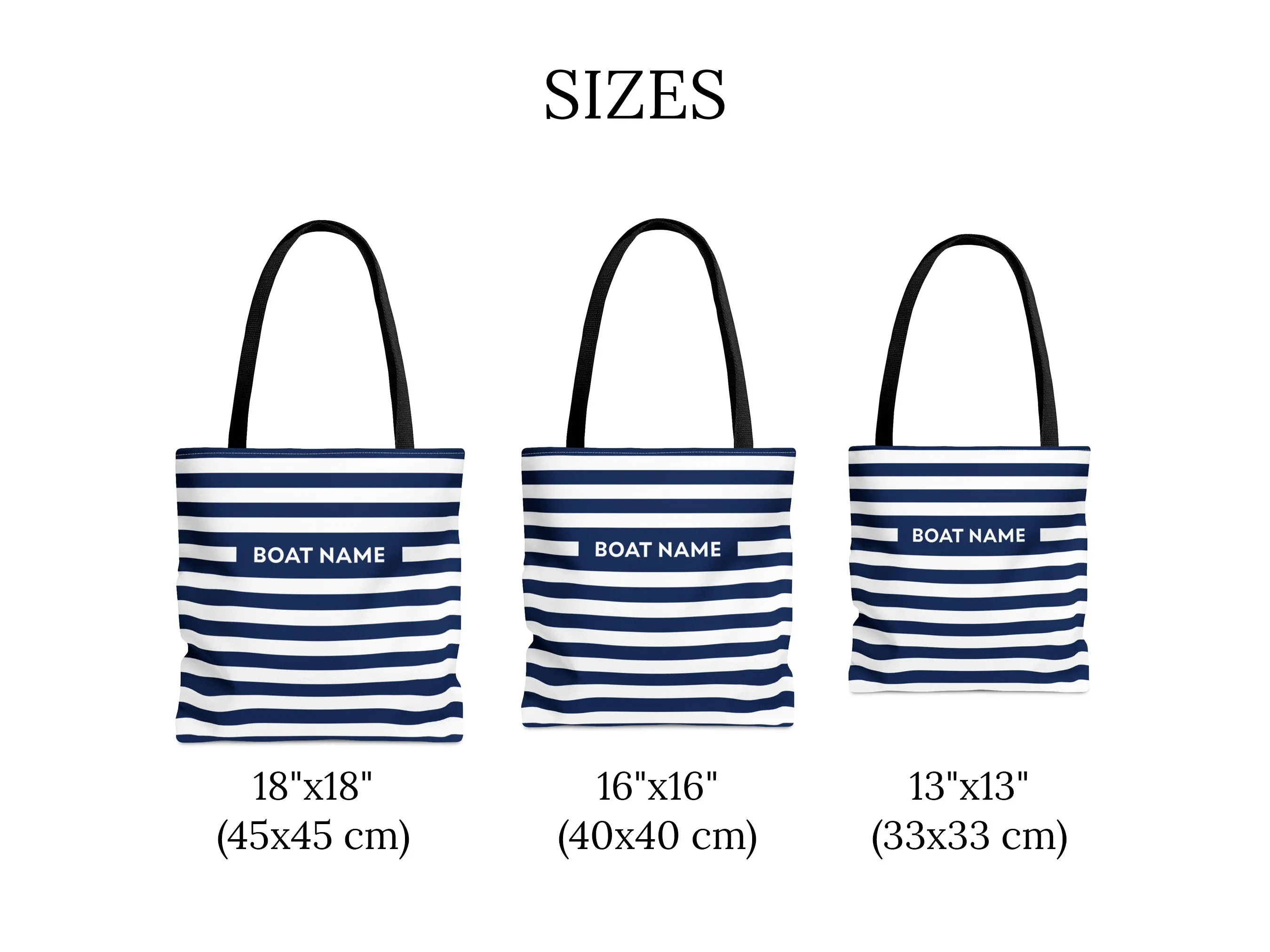 Striped Nautical Tote Bag | Upwind Design