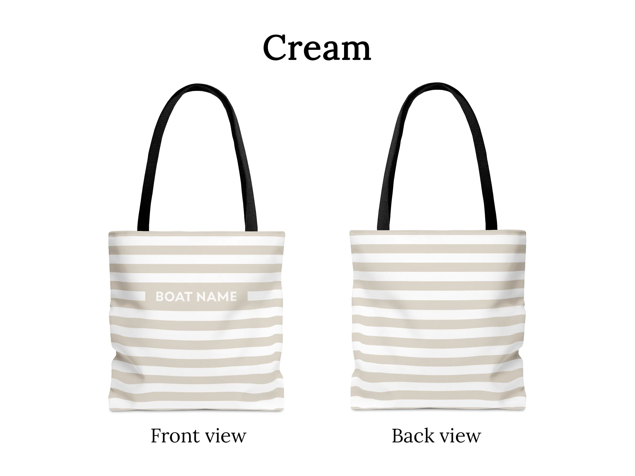 Striped Nautical Tote Bag | Upwind Design