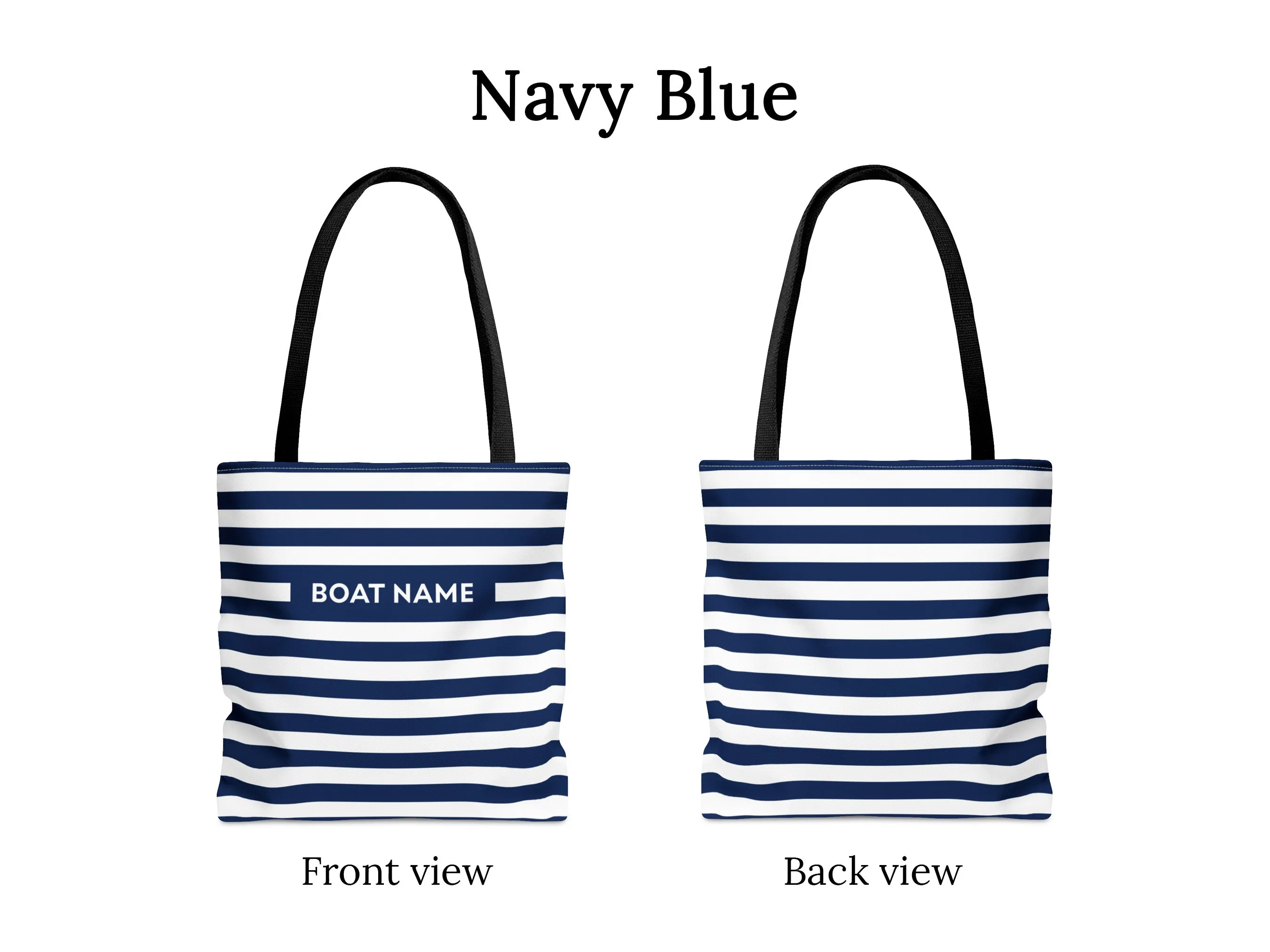 Striped Nautical Tote Bag | Upwind Design
