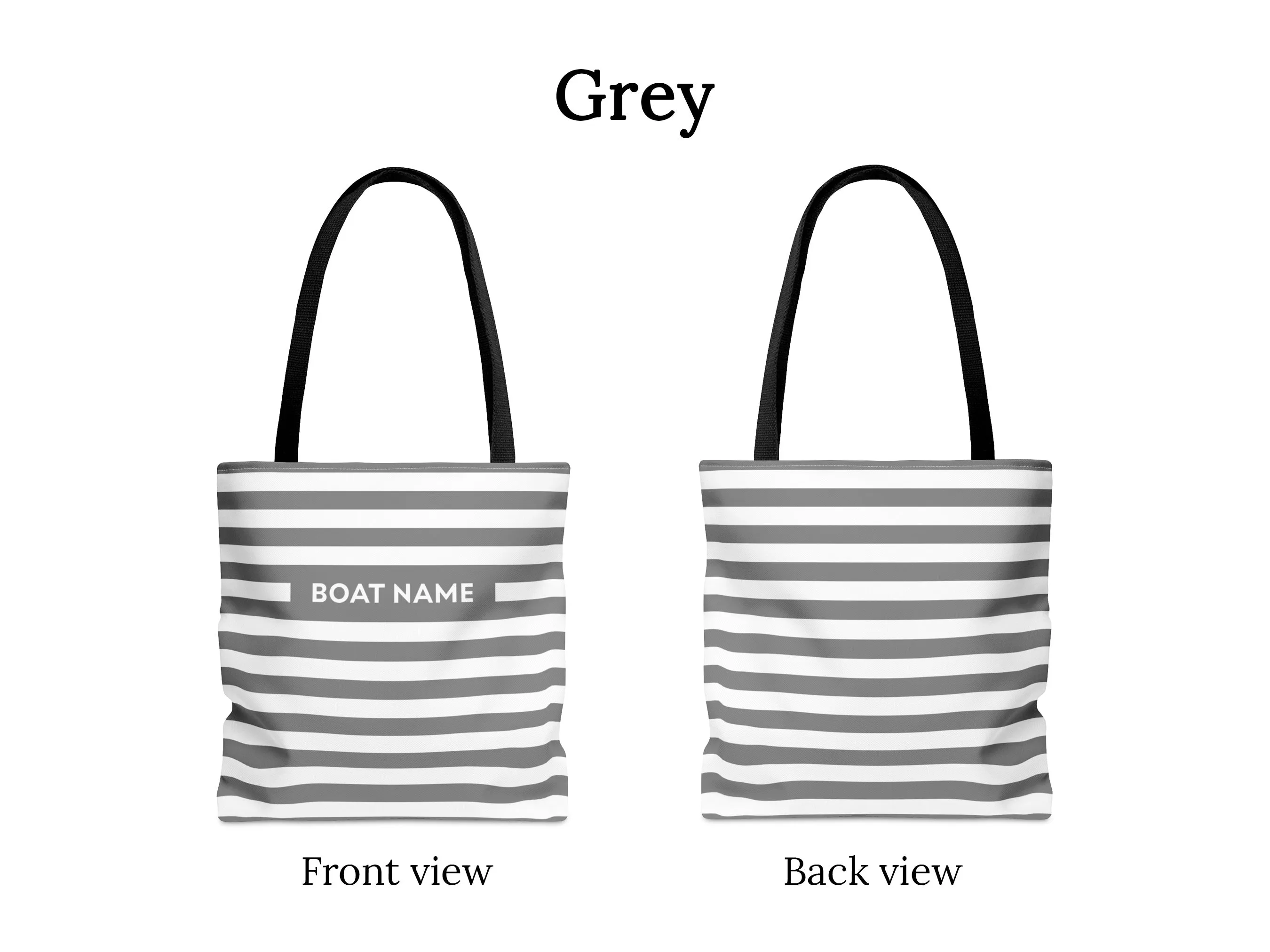 Striped Nautical Tote Bag | Upwind Design