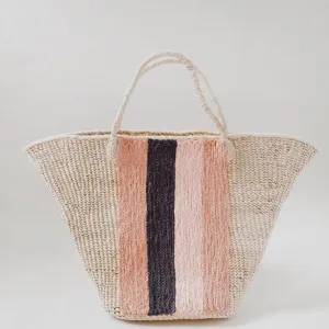 Striped Panel Bag
