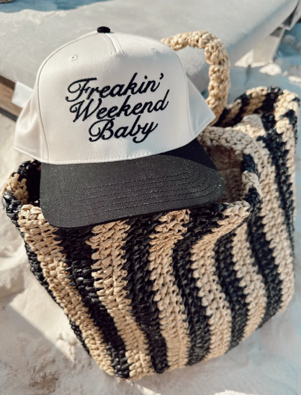 Striped Tote Bag
