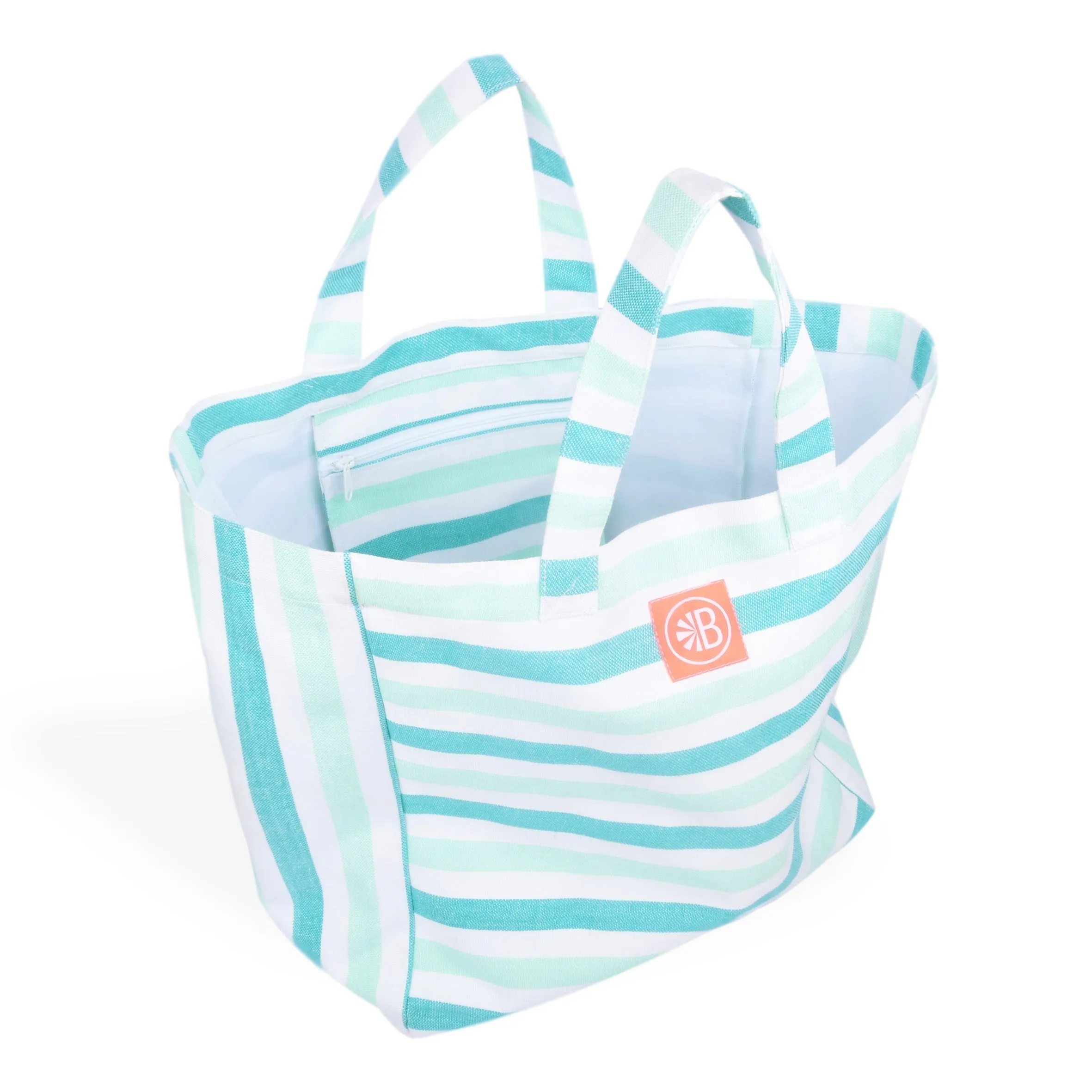 Striped Tote Bag