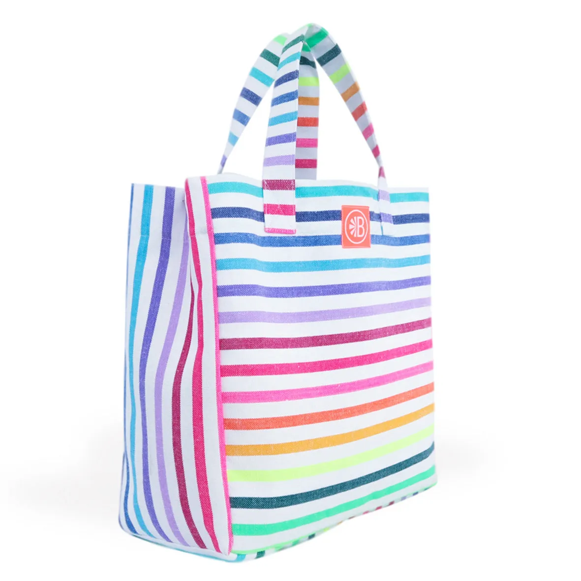 Striped Tote Bag