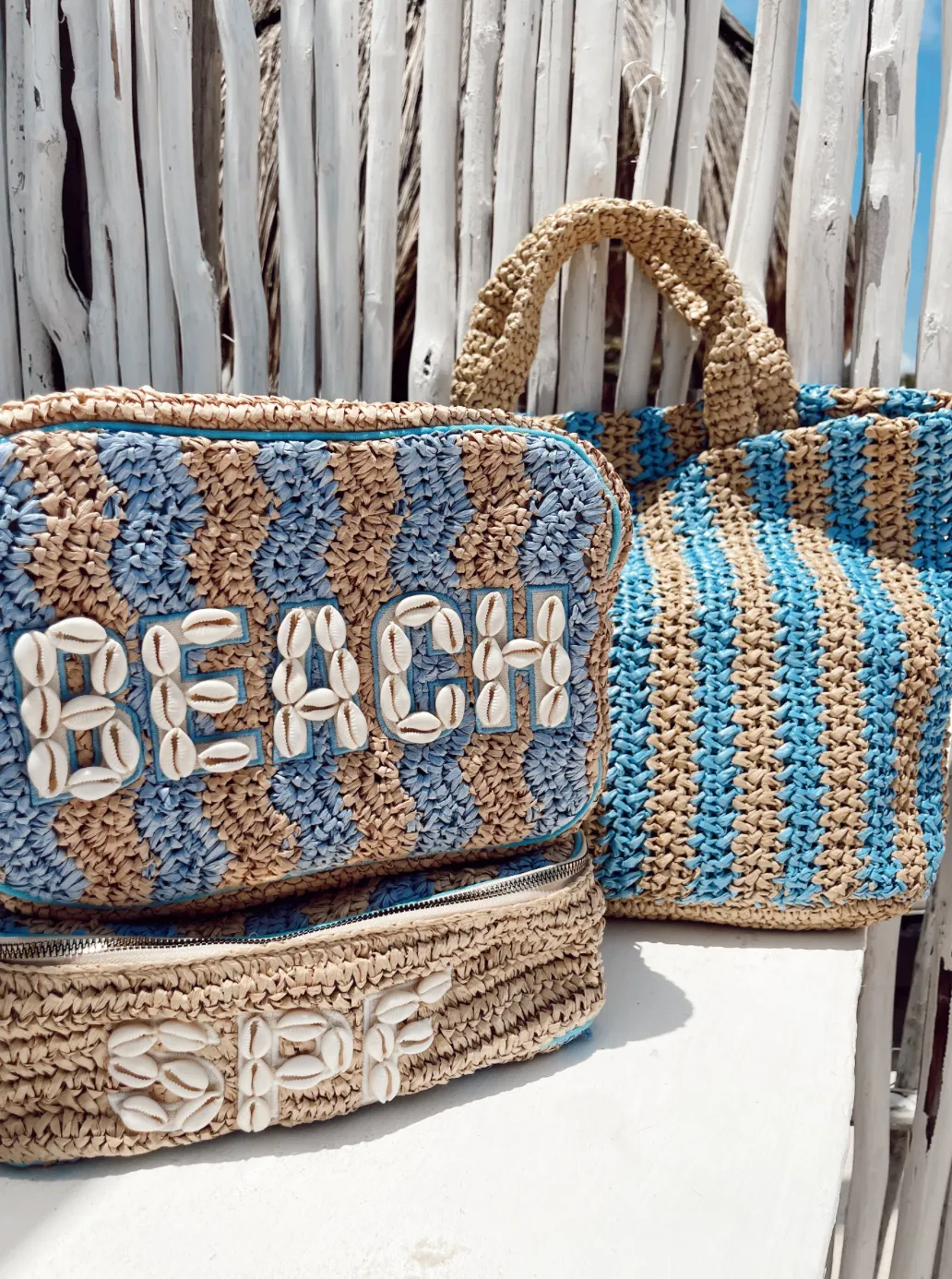 Striped Tote Bag