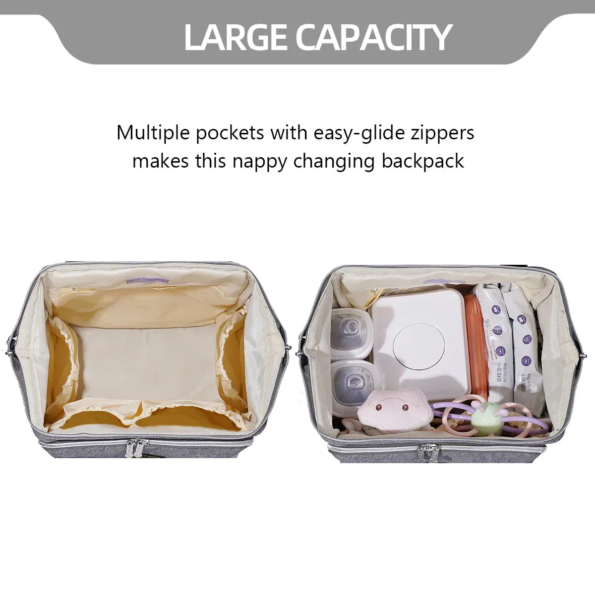 Stylish Diaper Bag Backpack Multifunction for Travel