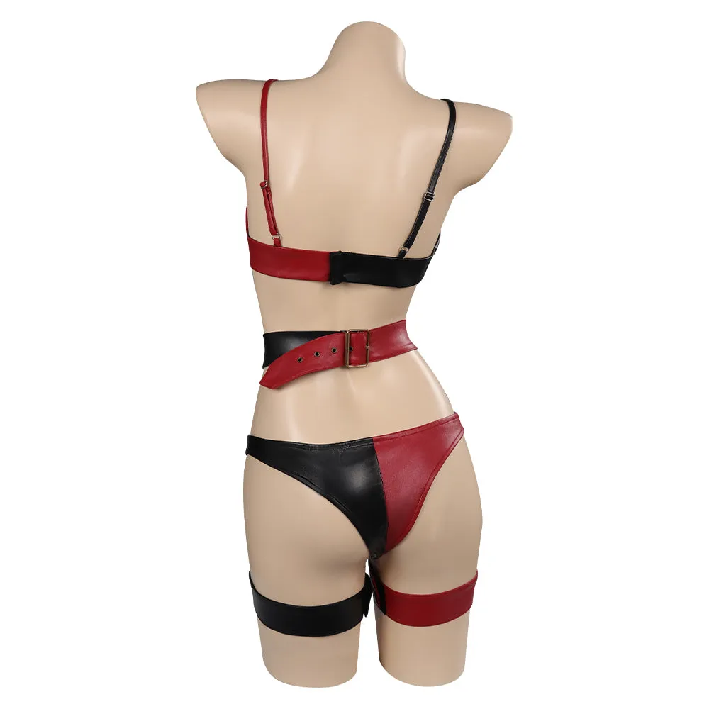 Suicide Squad Harley Quinn  Cosplay Costume Outfits Halloween Carnival Party Disguise Suit