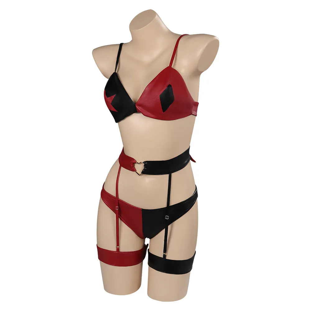 Suicide Squad Harley Quinn  Cosplay Costume Outfits Halloween Carnival Party Disguise Suit
