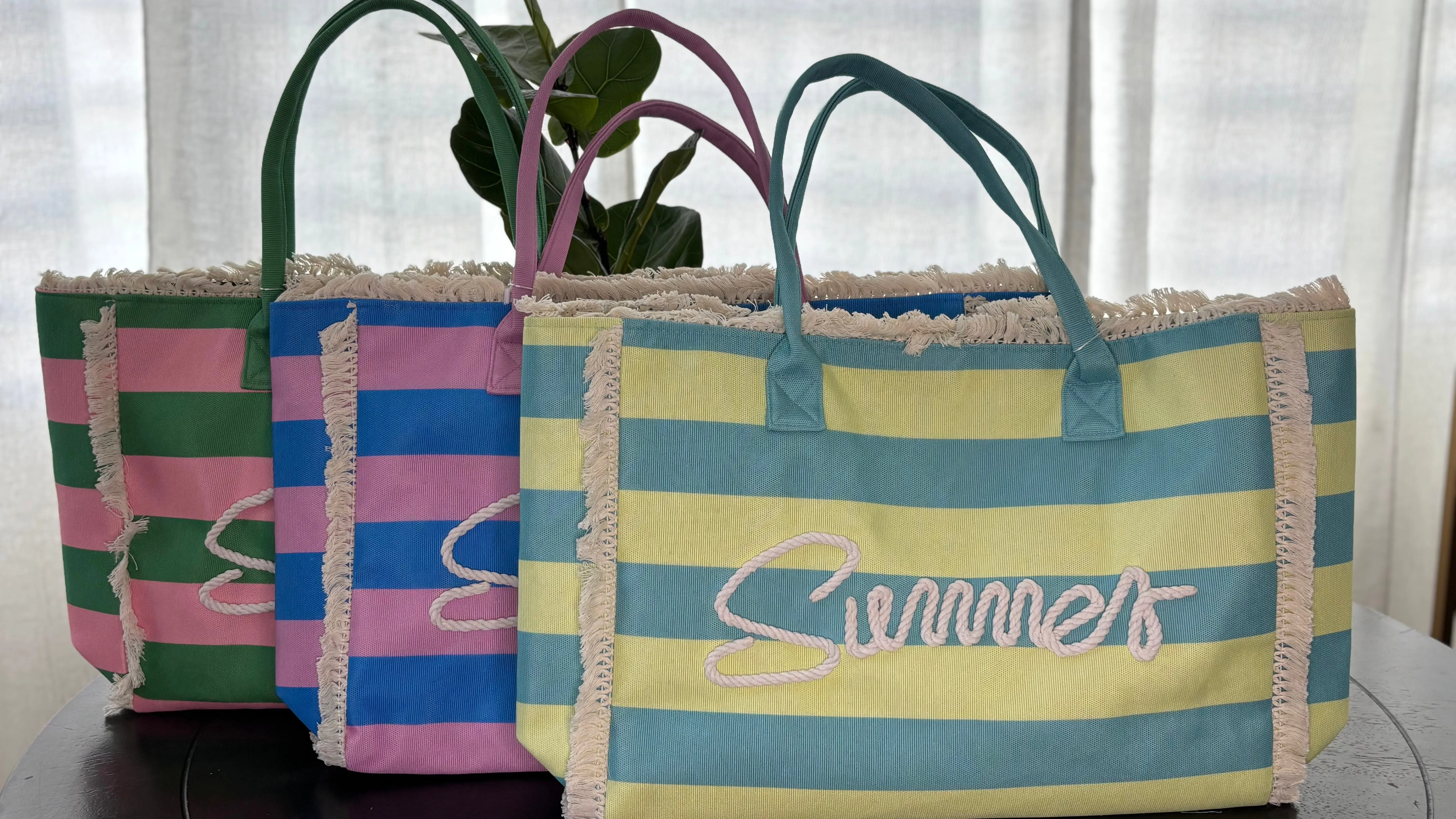 Summer striped BAGS