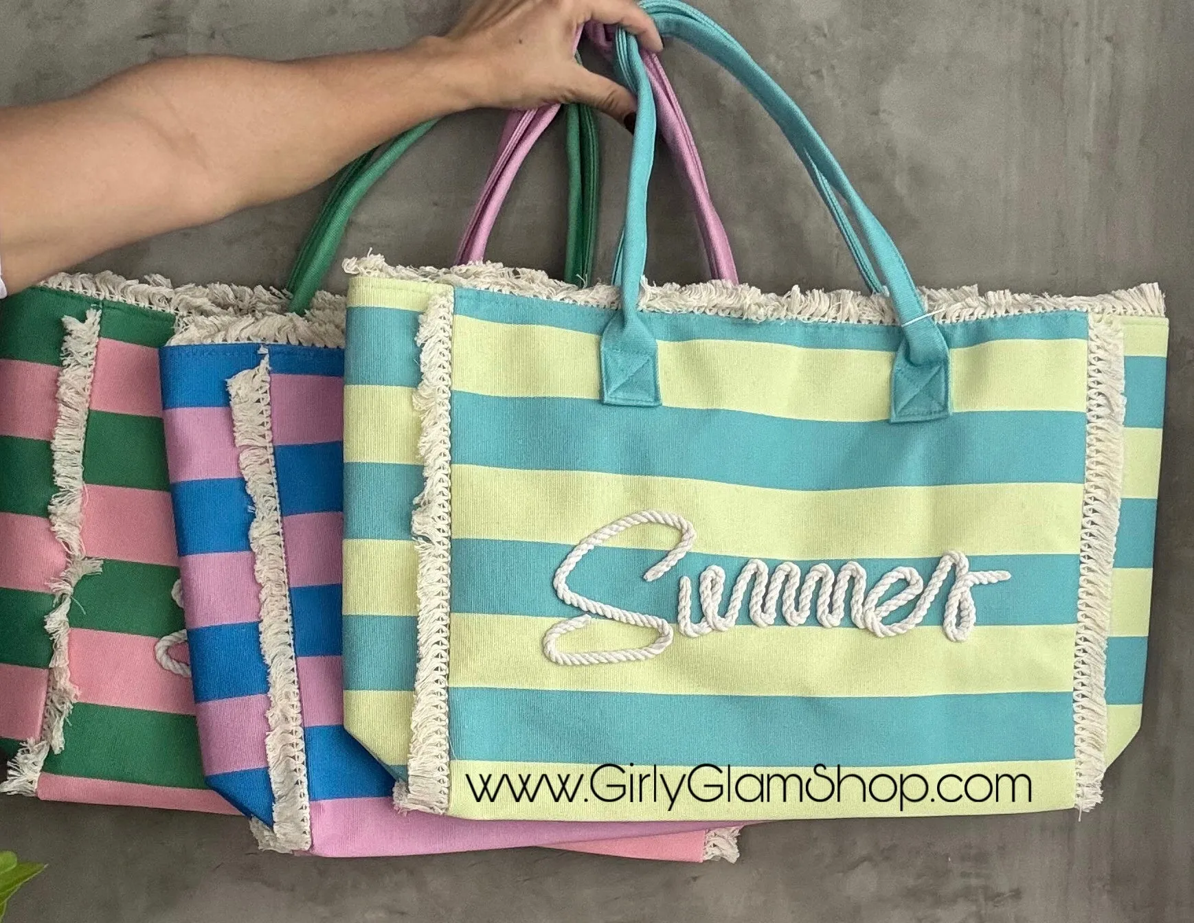 Summer striped BAGS