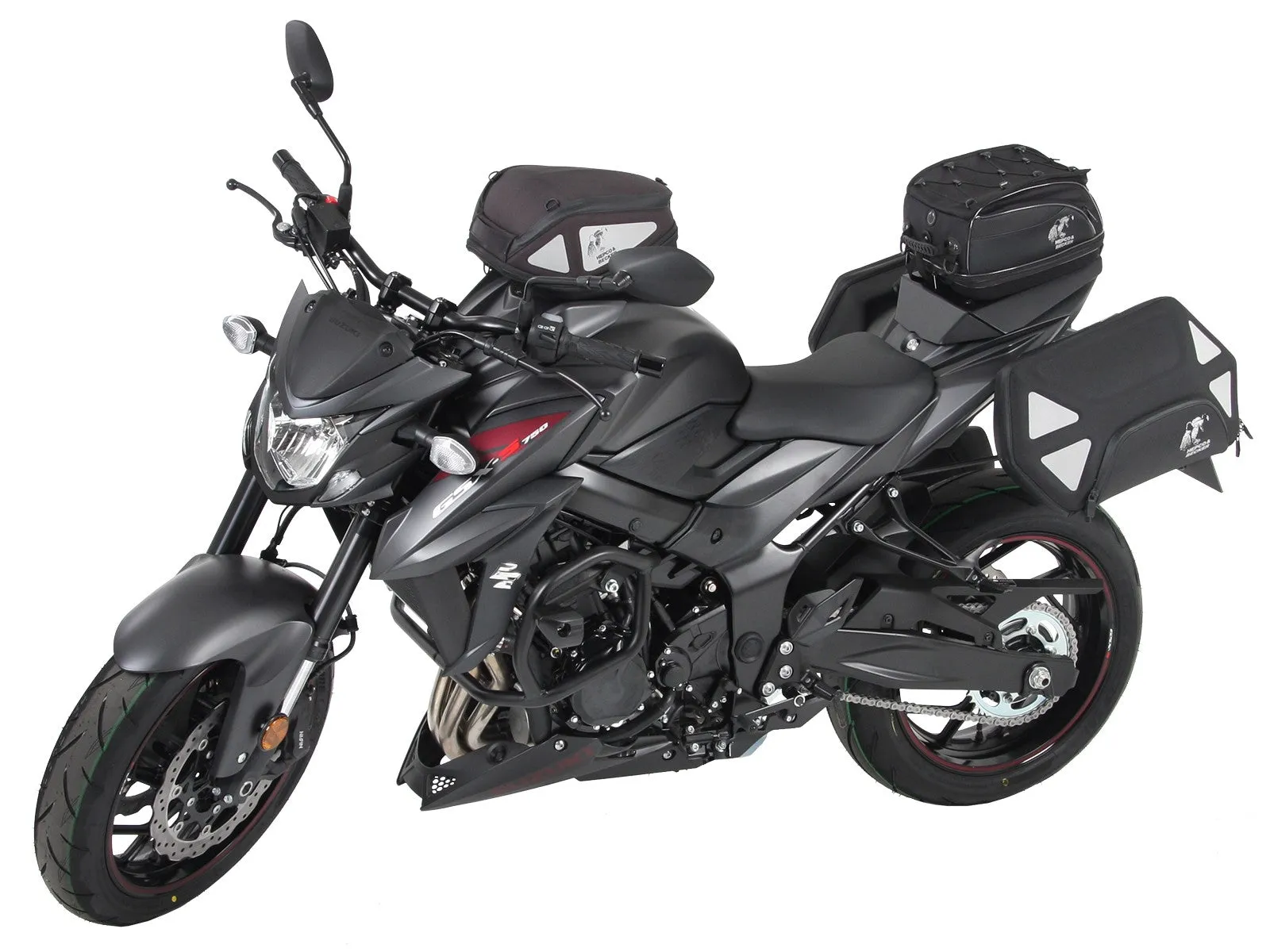 Suzuki GSX S750 Luggage - Sidecases Carrier - C-Bow