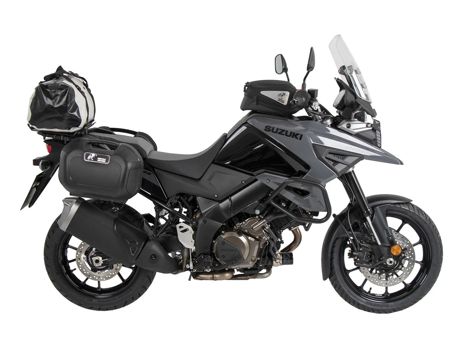 Suzuki V-Strom 1050 DE Carrier Sidecases - C Bow