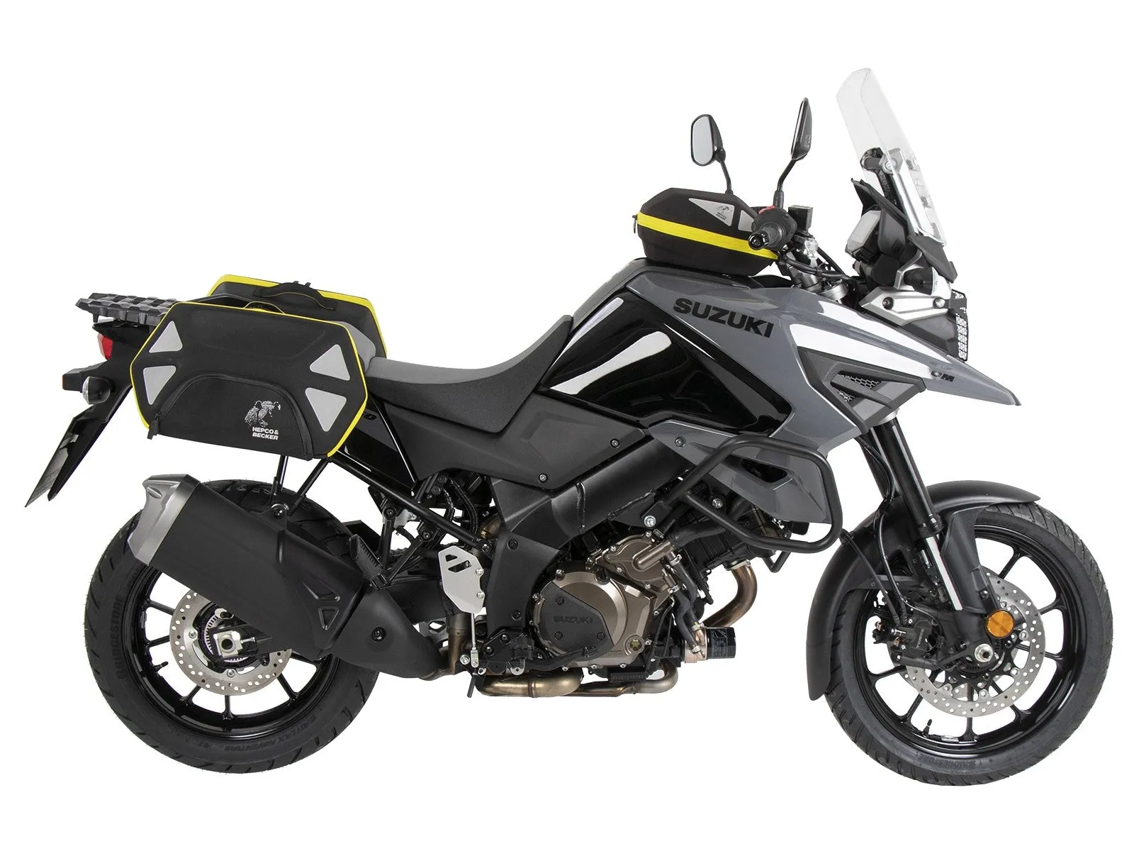 Suzuki V-Strom 1050 DE Carrier Sidecases - C Bow