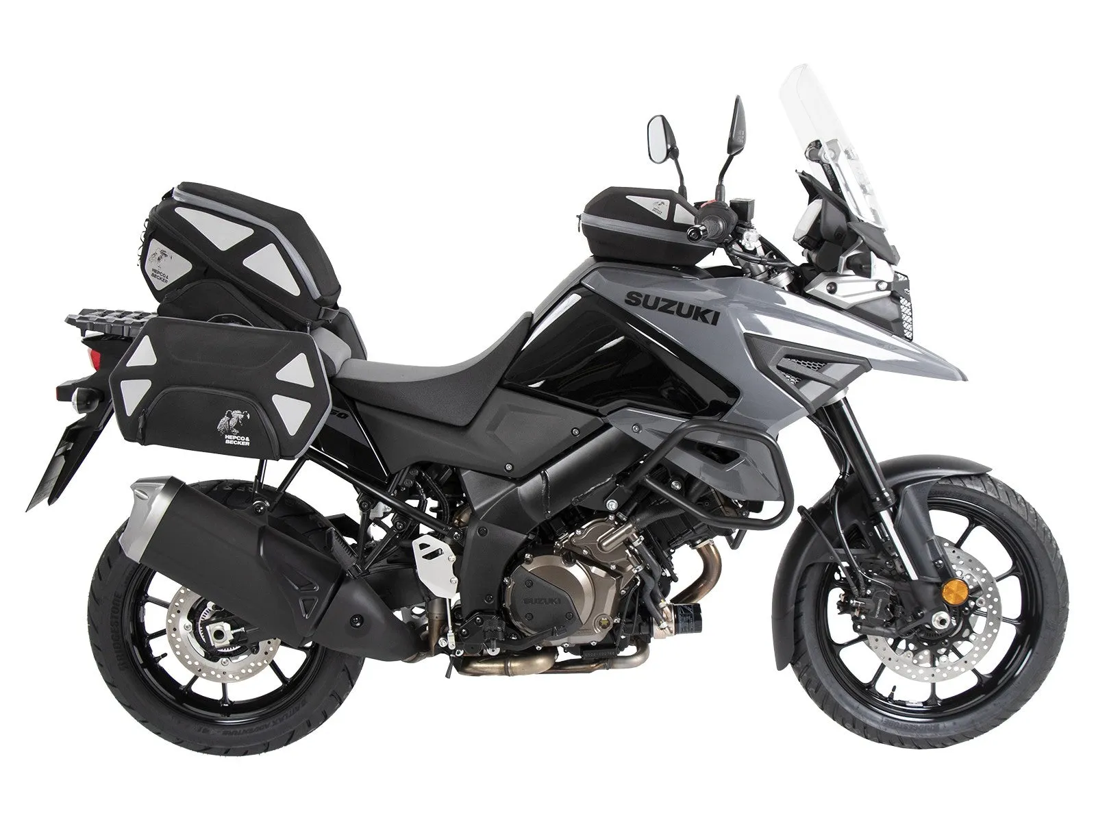 Suzuki V-Strom 1050 DE Carrier Sidecases - C Bow