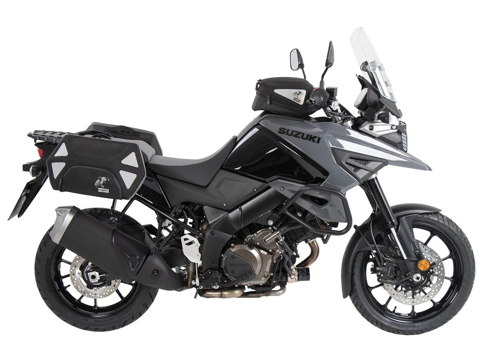 Suzuki V-Strom 1050 DE Carrier Sidecases - C Bow