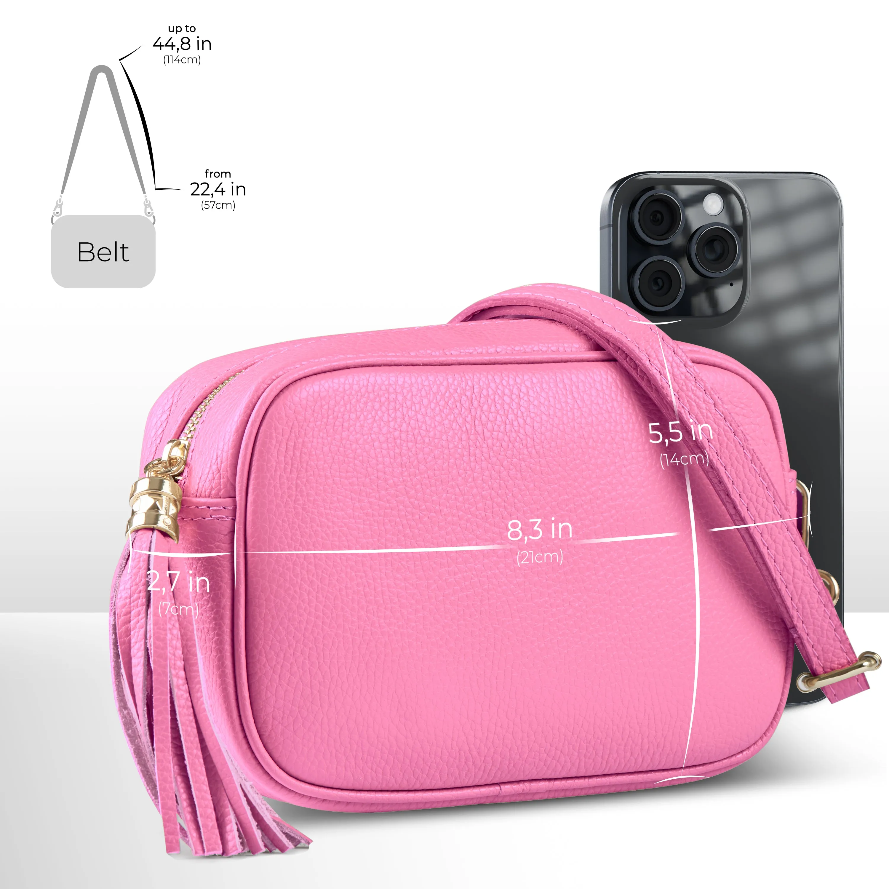 TAKEASY Calf Leather Crossbody Bag 231302