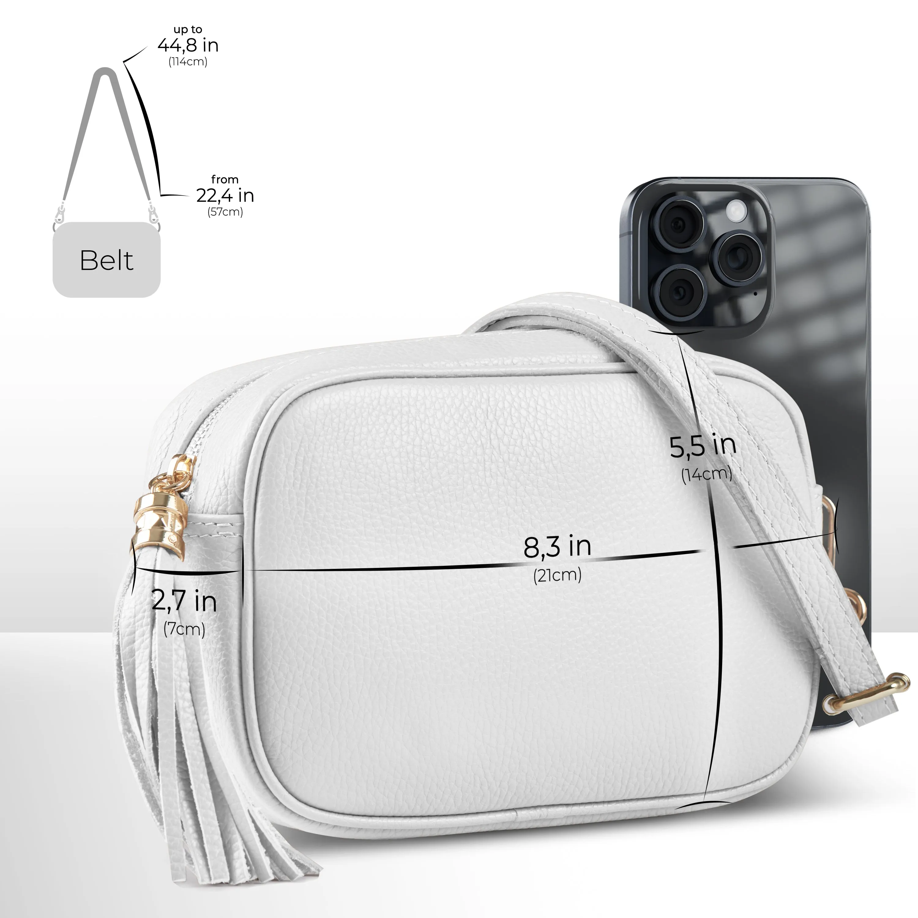 TAKEASY Calf Leather Crossbody Bag 231302