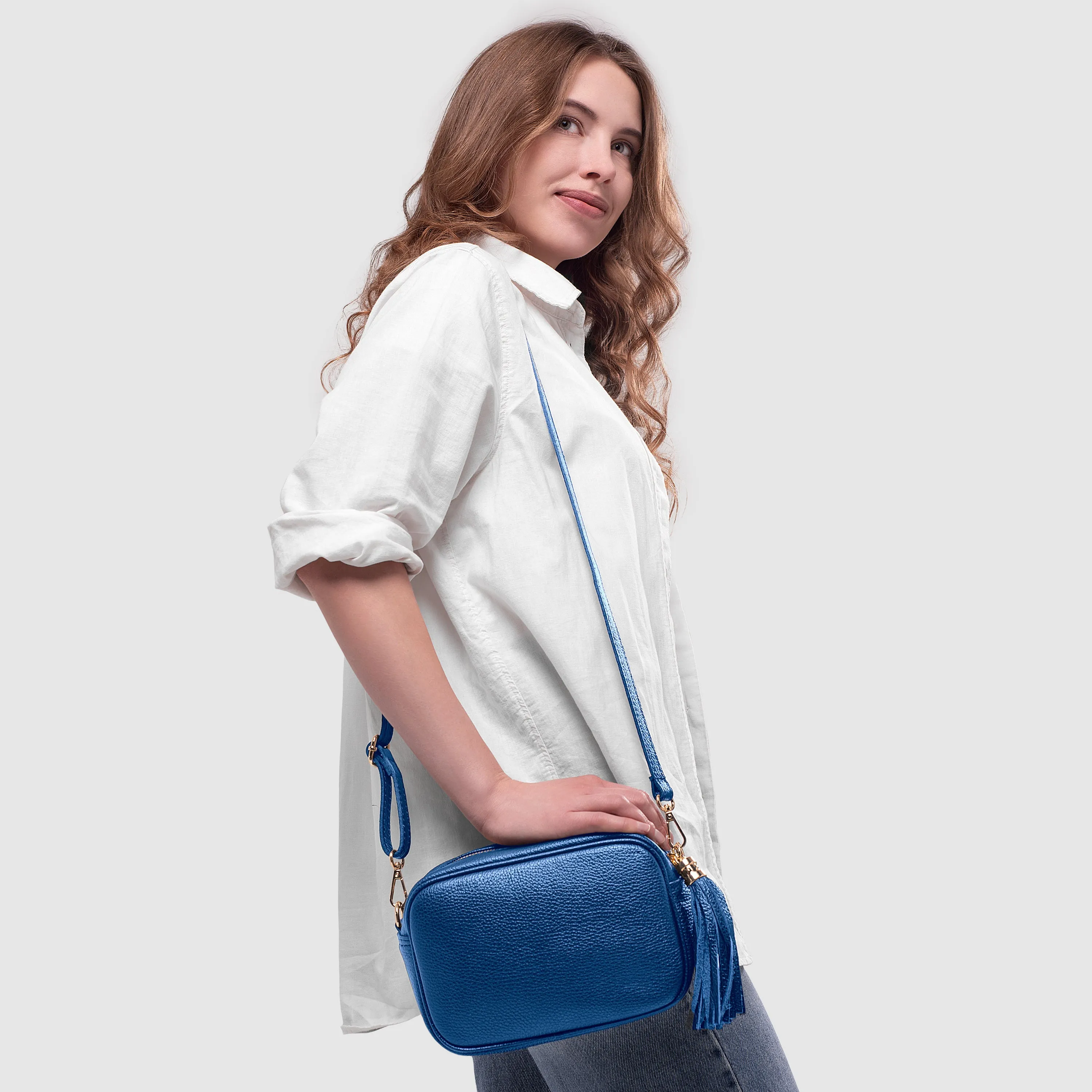 TAKEASY Calf Leather Crossbody Bag 231302