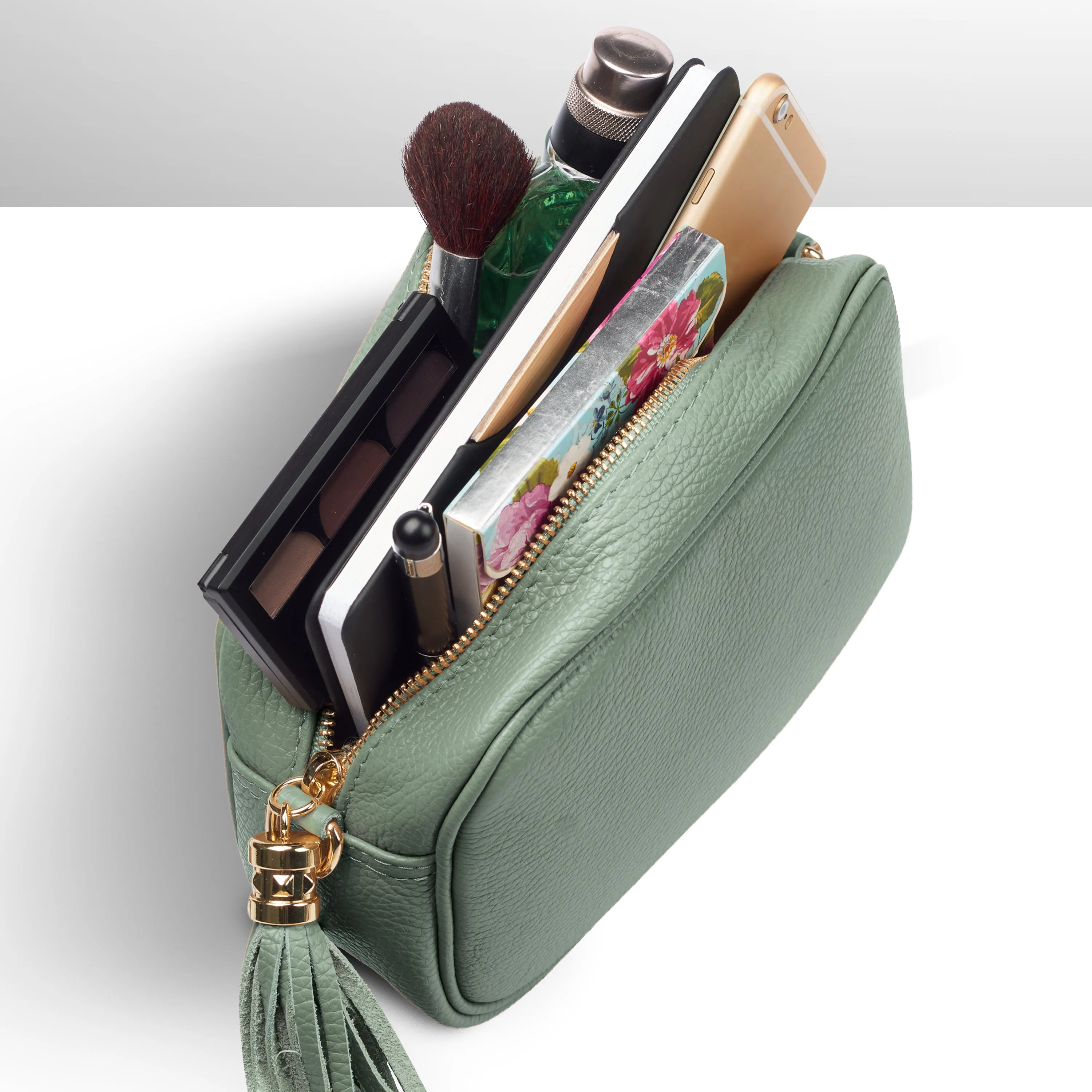 TAKEASY Calf Leather Crossbody Bag 231302