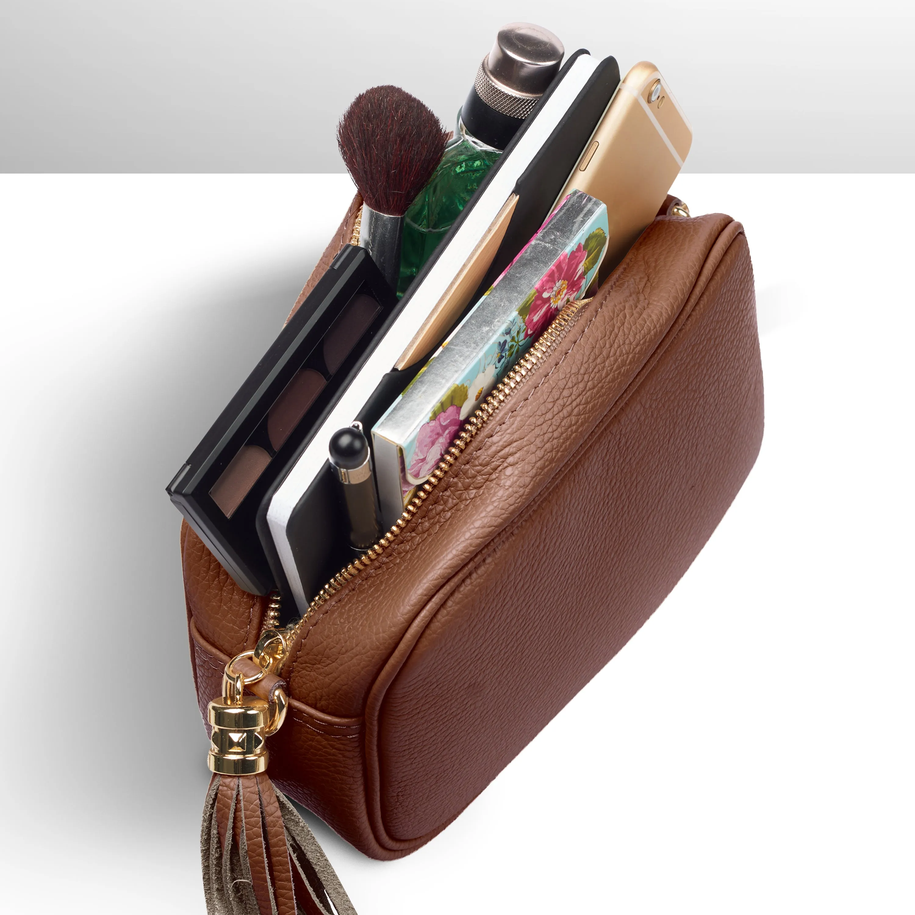 TAKEASY Calf Leather Crossbody Bag 231302