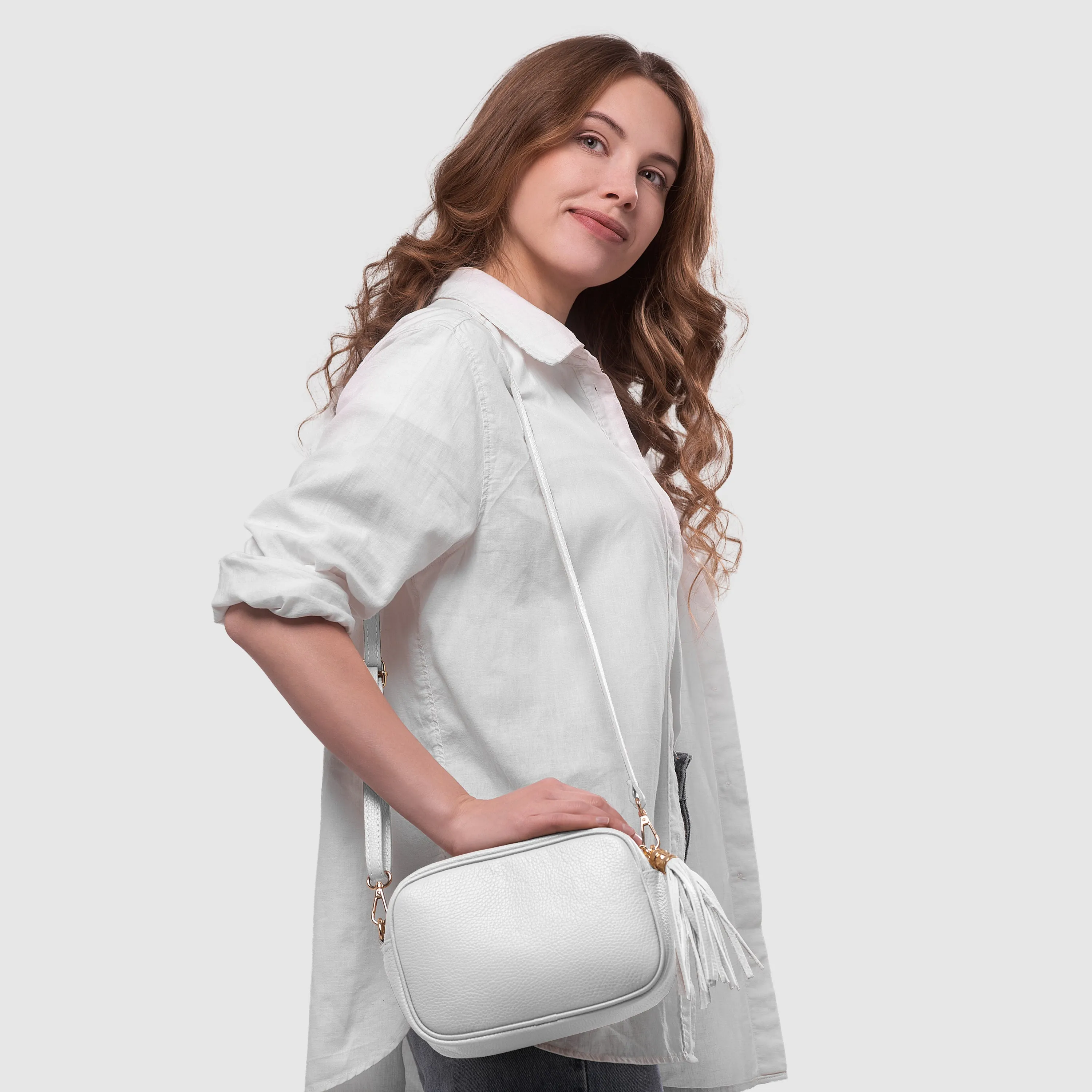 TAKEASY Calf Leather Crossbody Bag 231302