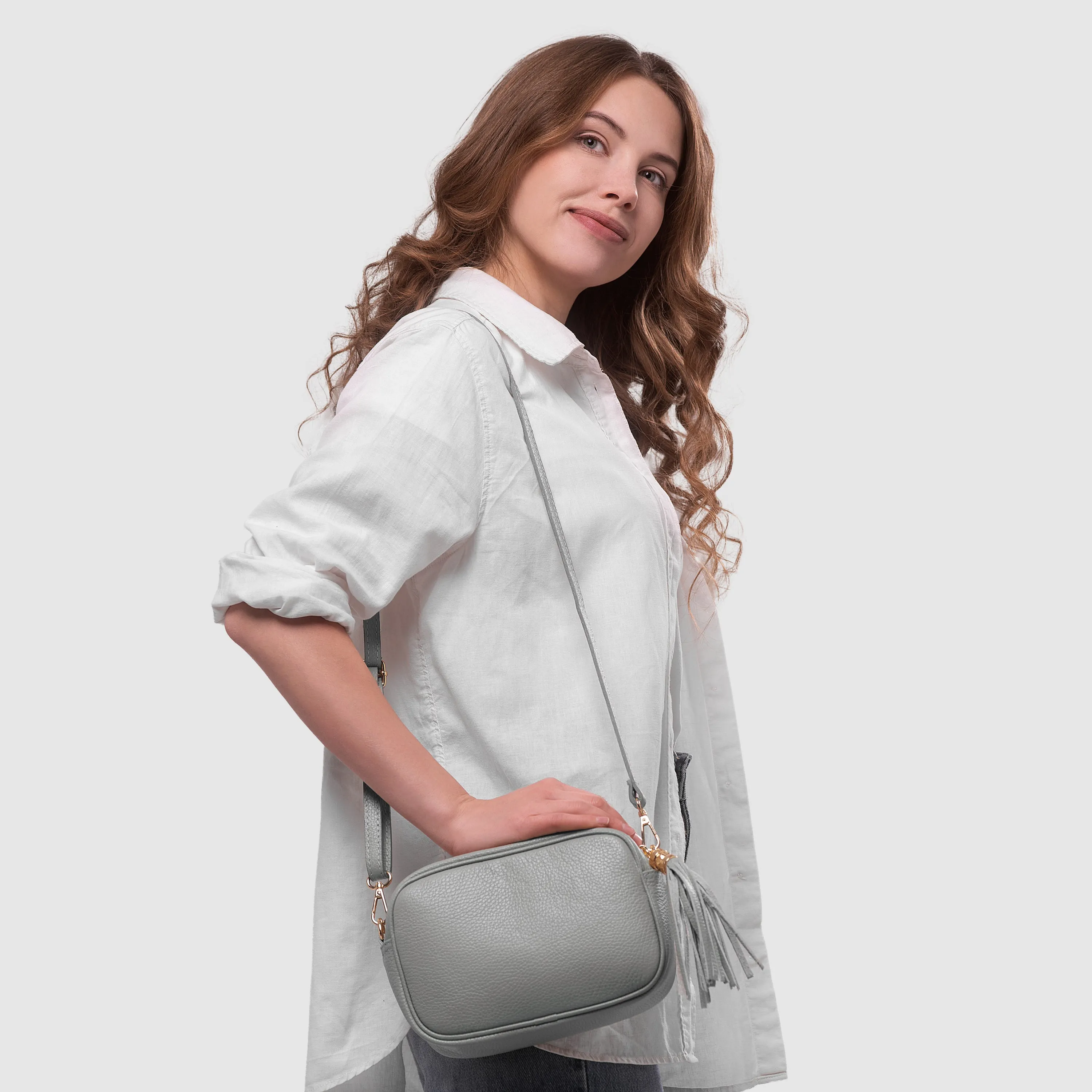 TAKEASY Calf Leather Crossbody Bag 231302
