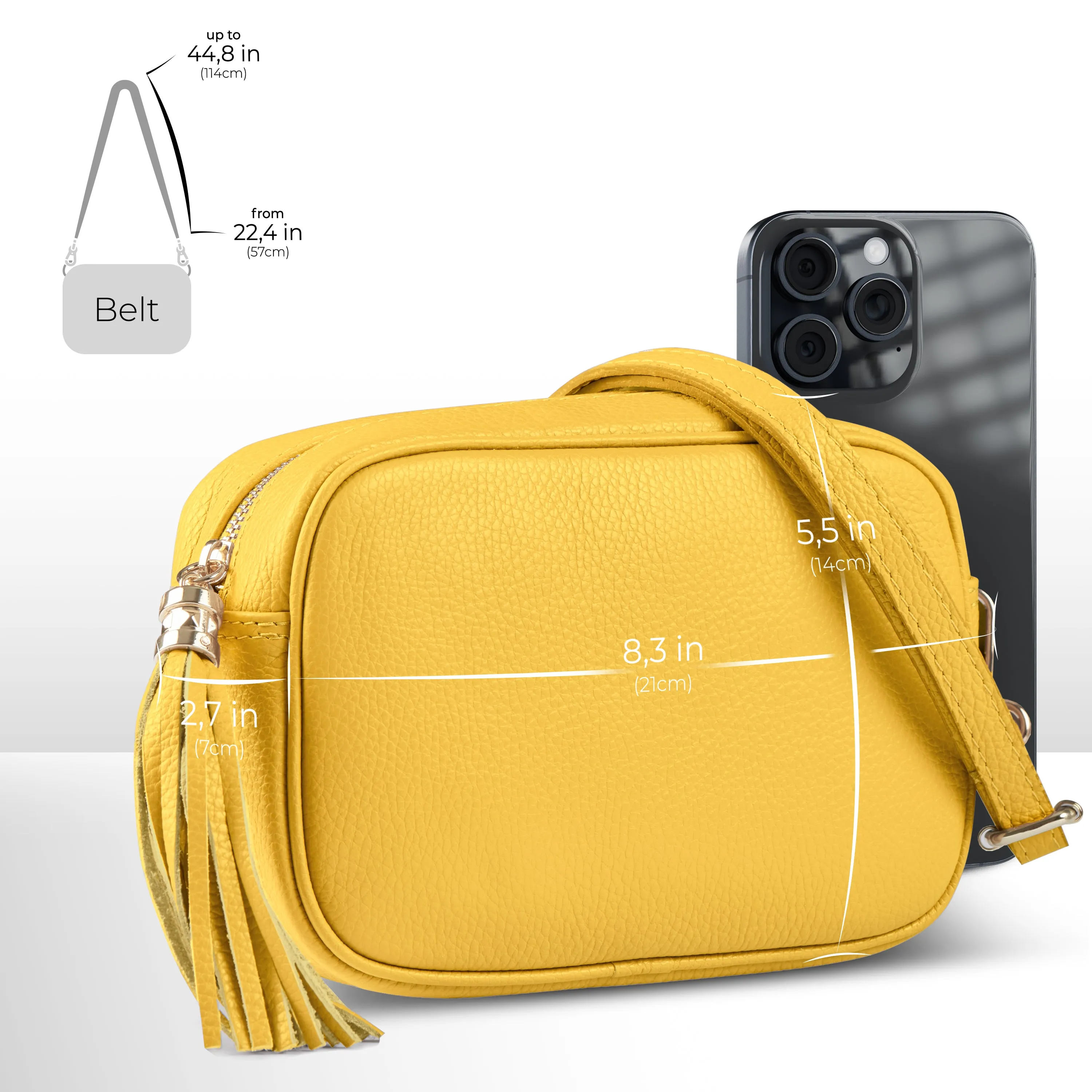 TAKEASY Calf Leather Crossbody Bag 231302