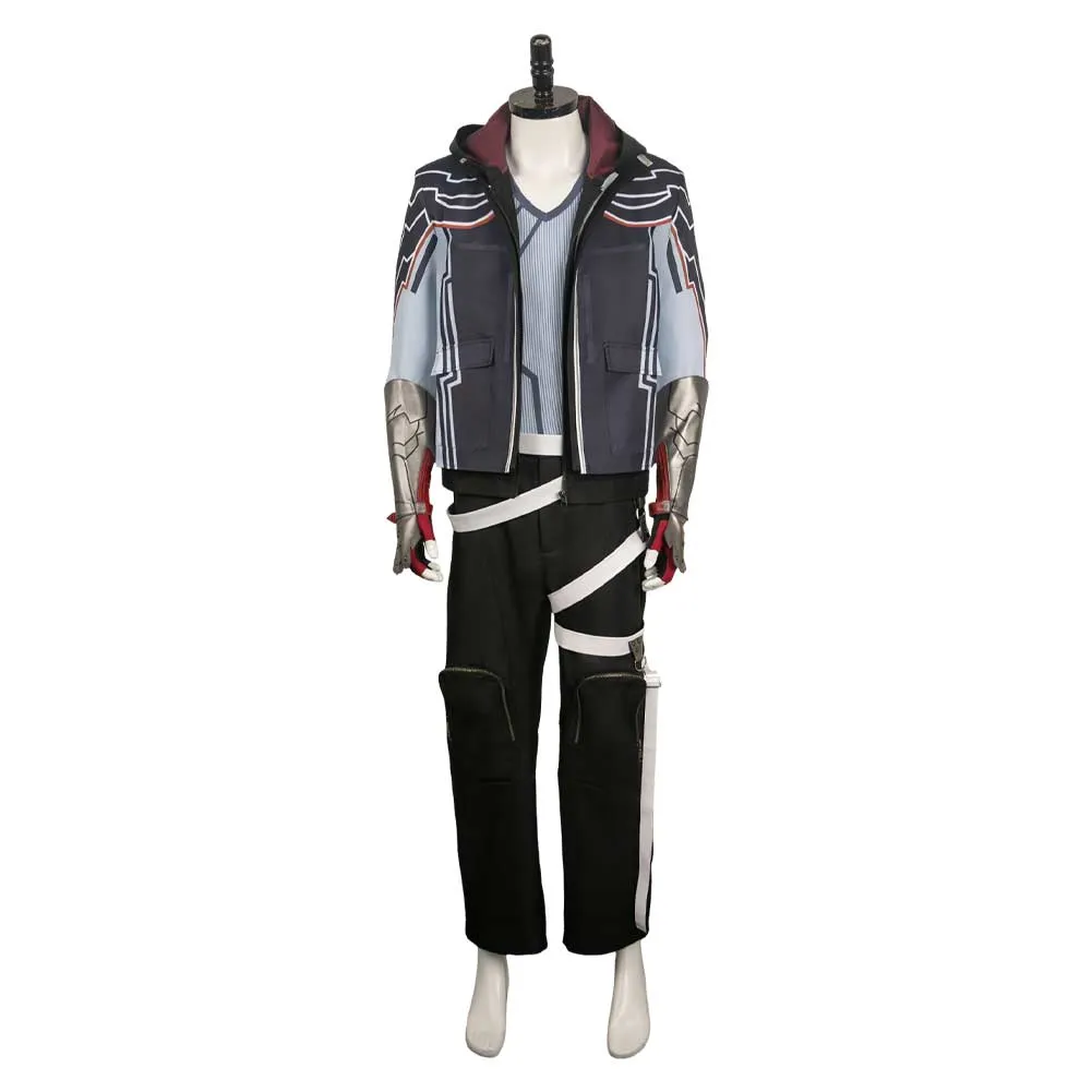 Tekken Jin Kazuma Game Character Cosplay Costume Outfits Halloween Carnival Suit