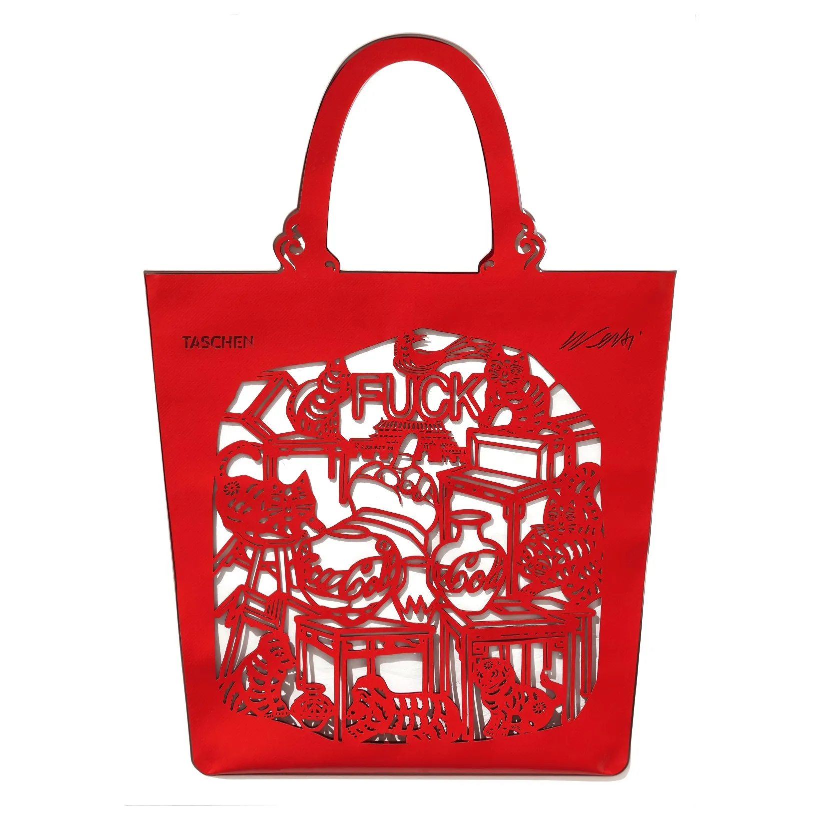 The China Bag (Cats & Dogs) by Ai Weiwei