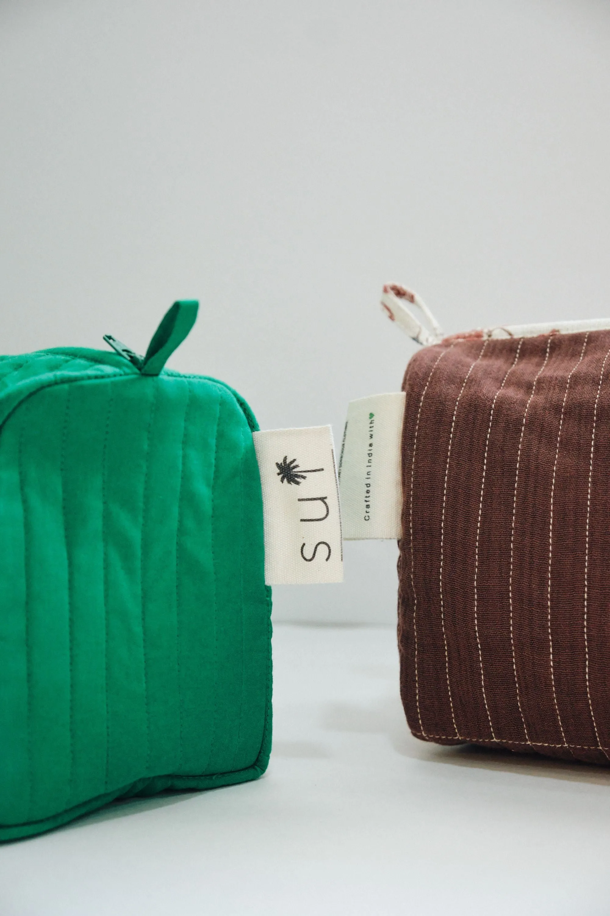 The Emerald Holiday Make Up Pouch
