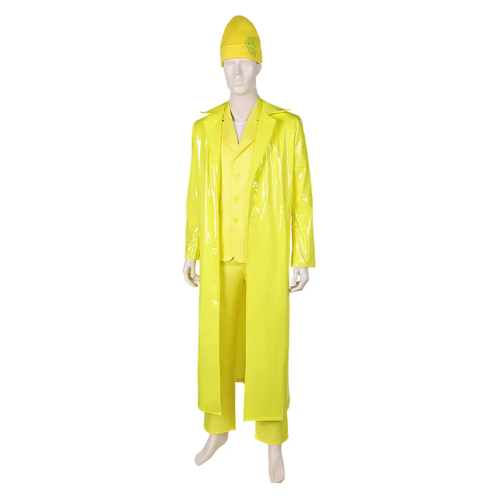 The Fall Guy Colt Seavers Movie Character Yellow Suit Cosplay Costume Outfits Halloween Carnival Suit