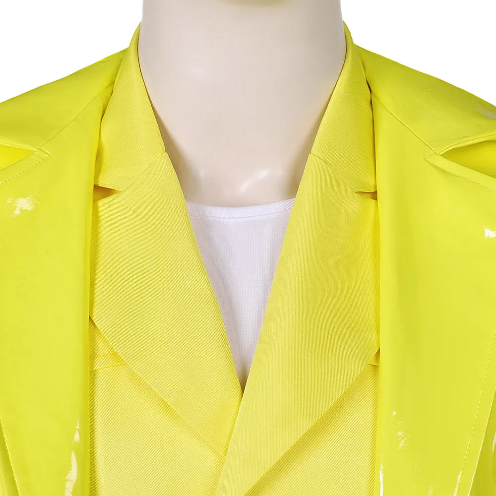 The Fall Guy Colt Seavers Movie Character Yellow Suit Cosplay Costume Outfits Halloween Carnival Suit