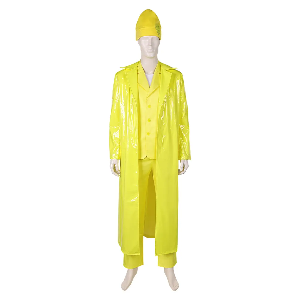 The Fall Guy Colt Seavers Movie Character Yellow Suit Cosplay Costume Outfits Halloween Carnival Suit