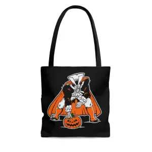 Three Point Stance Headless Horseman Tote Bag