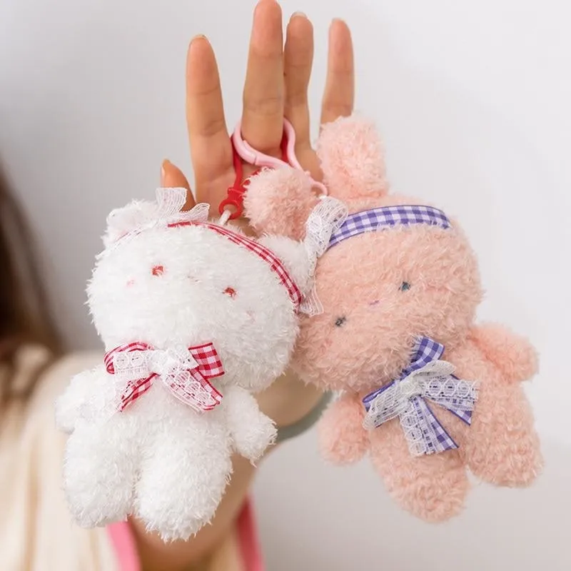 Tiny Baby Bear & Bun Keychains