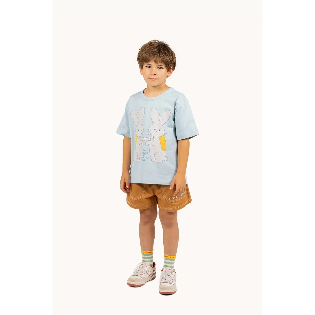 Tiny Cottons - Bunnies graphic T-shirt - grey