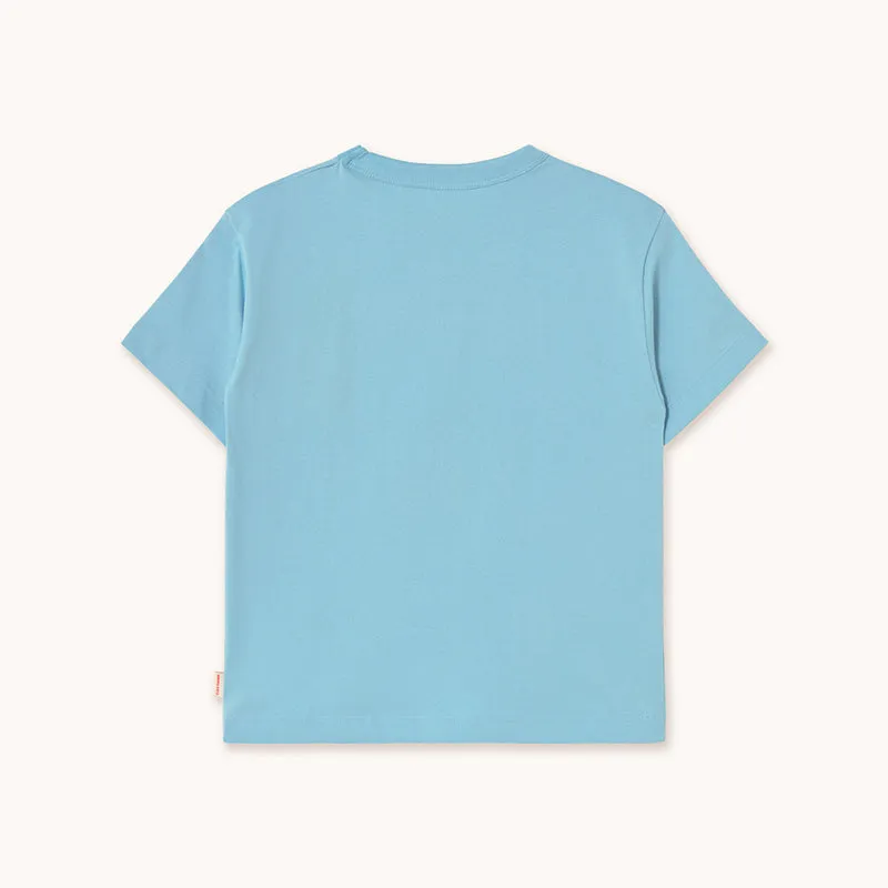 Tiny Cottons - Nella Natura graphic T-shirt - dusty blue