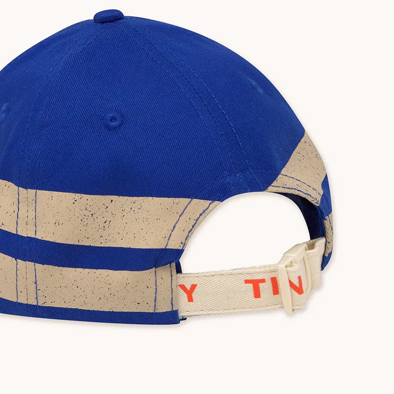 Tiny Cottons - Stripes cap - ultramarine