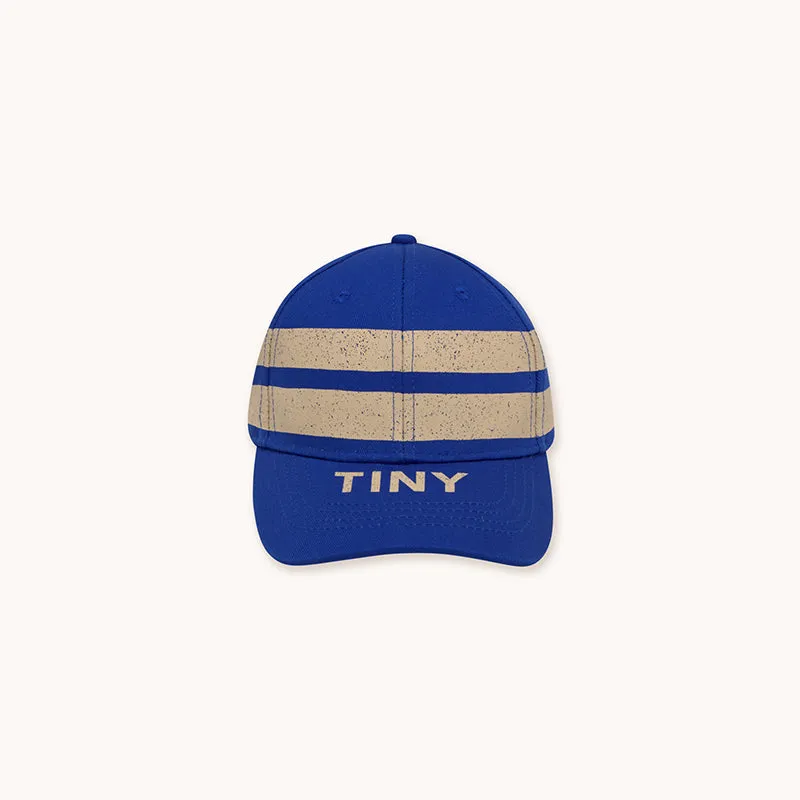 Tiny Cottons - Stripes cap - ultramarine