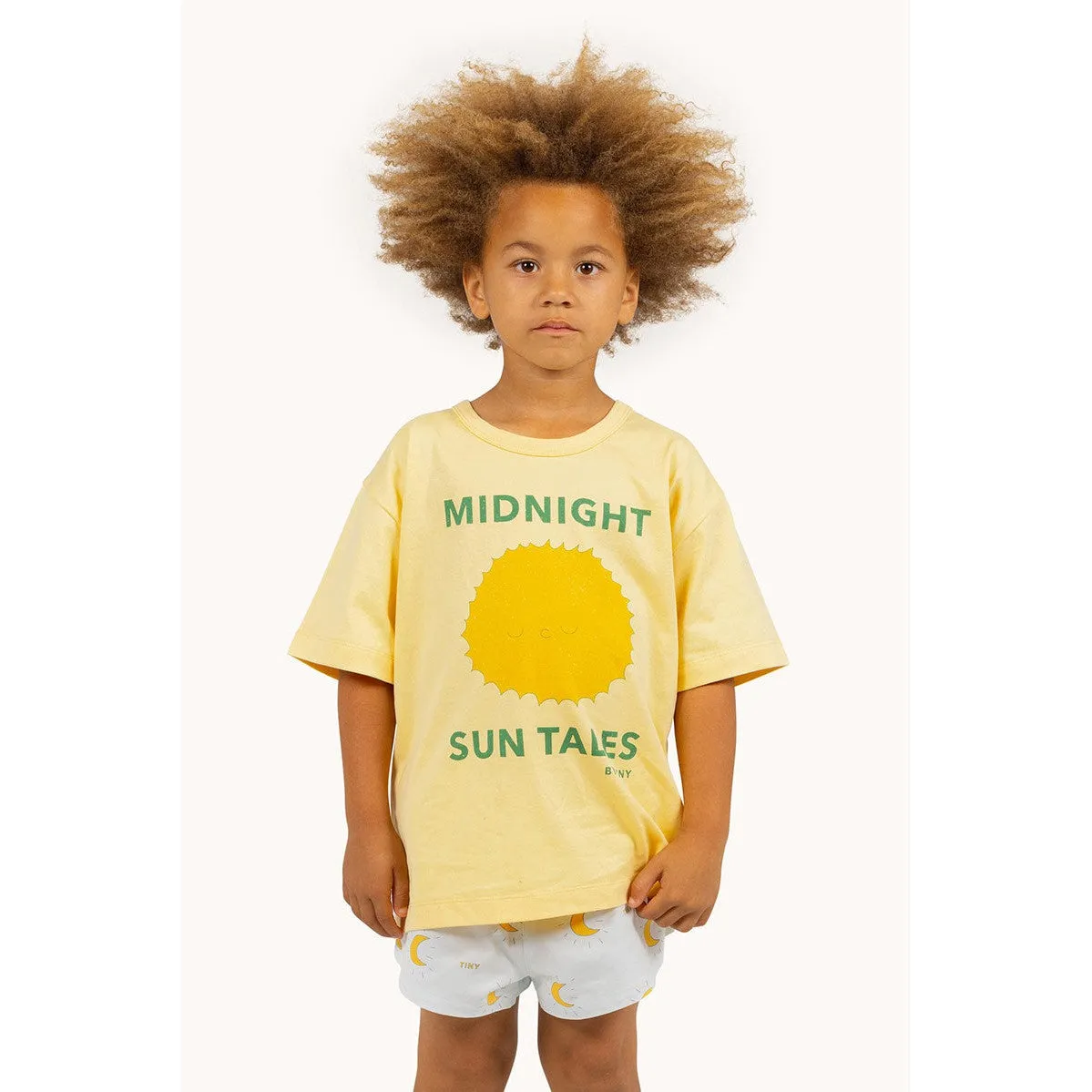 Tiny Cottons - Sun Tales graphic T-shirt - yellow