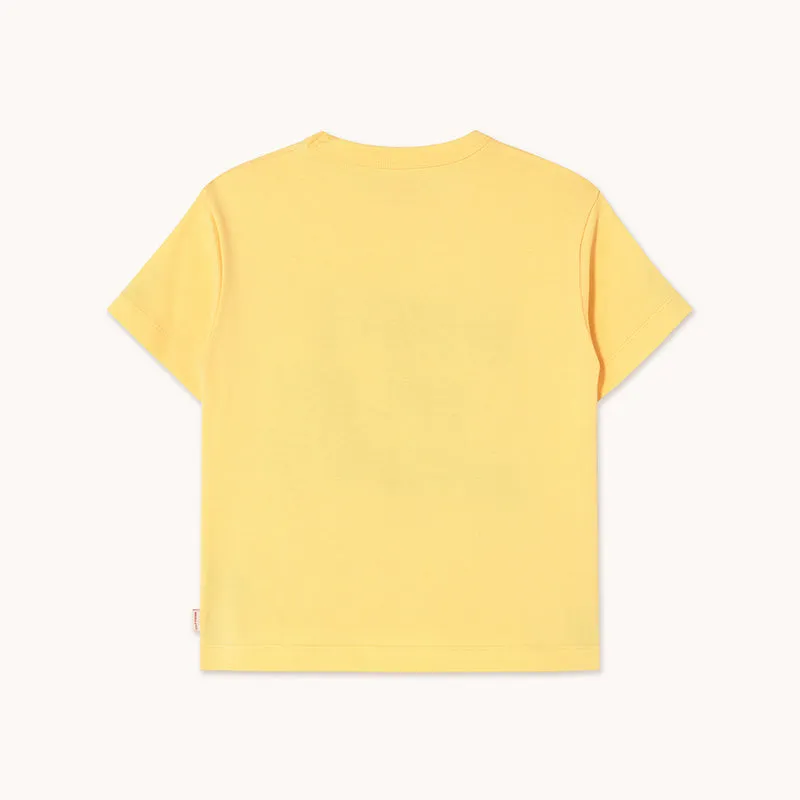 Tiny Cottons - The Sun graphic T-shirt - yellow