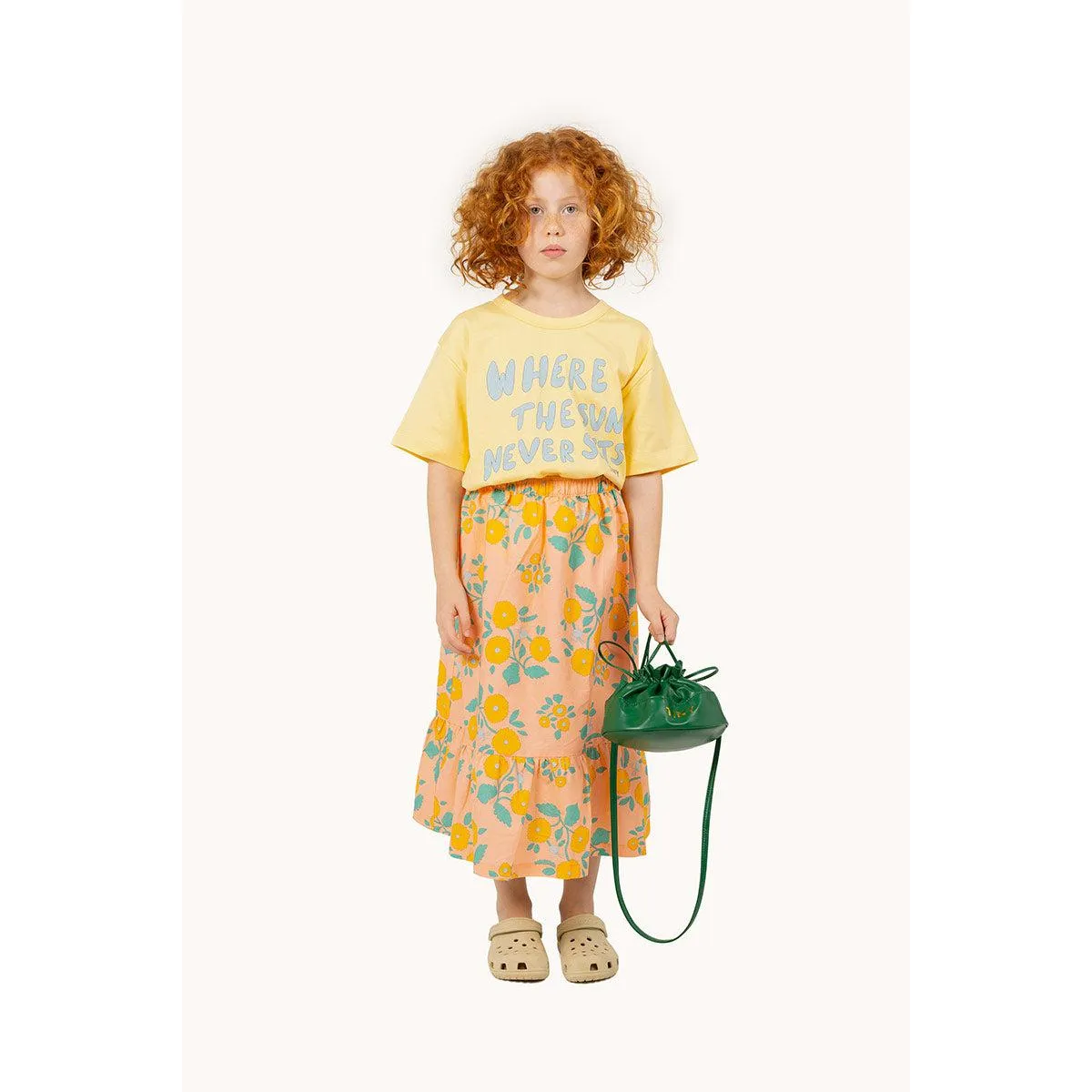 Tiny Cottons - The Sun graphic T-shirt - yellow